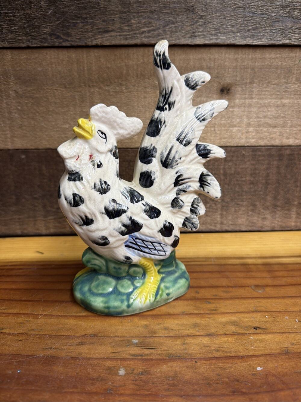 Vintage 1950's Relco Japan Decorative Rooster 8”